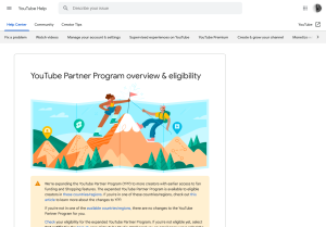 YouTube Partner Program (YPP)