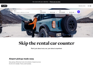 Turo car rental marketplace Car rentals reimagined