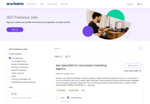 SEO - Freelance Jobs Online - Workana