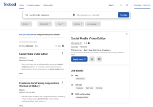 Discover 25 Social Media Freelance Jobs and Work Opportunities Indeed