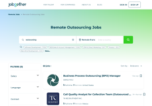 Remote Outsourcing Jobs - Work From Home at jobgether.com
