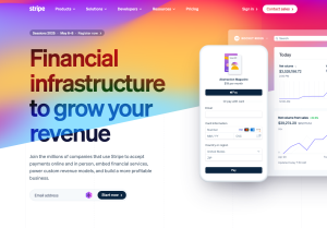 Stripe Financial Infrastructure to Grow Your Revenue.