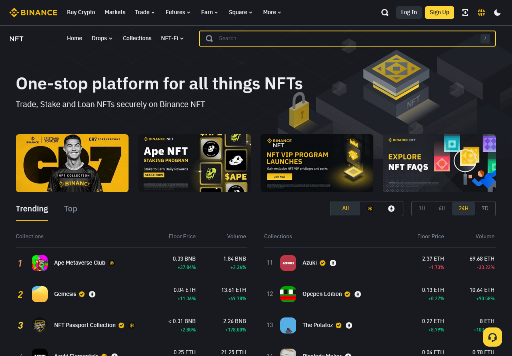 binance.com nft.