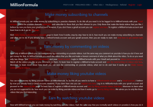 Make money online with YouTube.