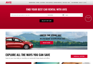 avis.com car rental.